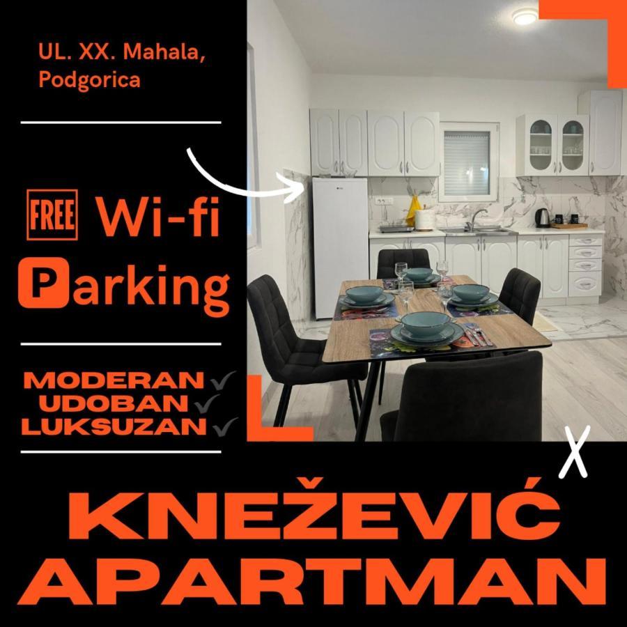 Knezevic Apartman Podgorica Extérieur photo